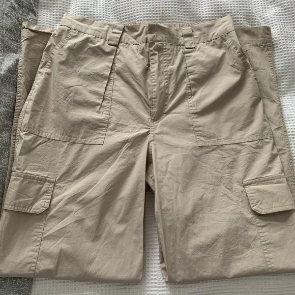 Womens size 10 tan coloured Cargo pants - Picture 1 of 6